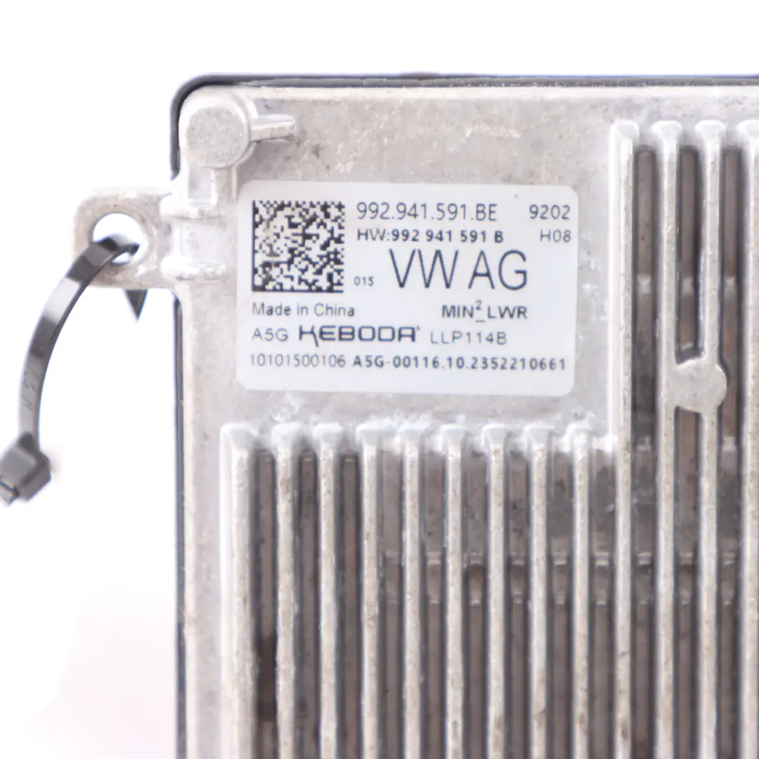 Headlight LED Control Module Right Left N/O/S Volkswagen Golf 8 CD1 - SKU 992941591BE - Part number 992941591BE