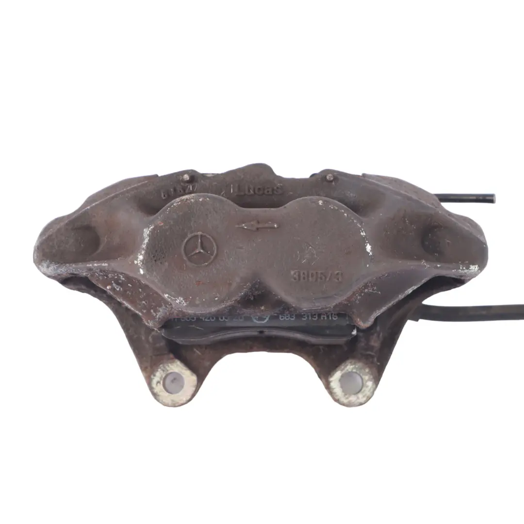 Bremssattel Vorne Links Radbremsanlage für Mercedes W140 mit Teilenummer A0004208483 Mercedes W140 Bremssattel Vorne Links Radbremsanlage - SKU A0004208483 - Teilenummer A0004208483