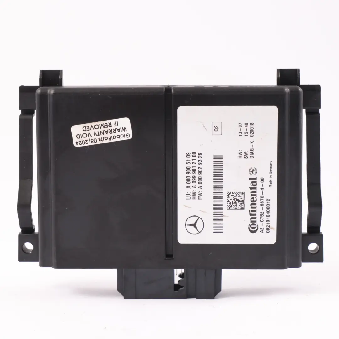 Mercedes W205 X253 Distronic Radarsensor Geschwindigkeitsregel Modul - SKU A0009005109 - Teilenummer A0009005109