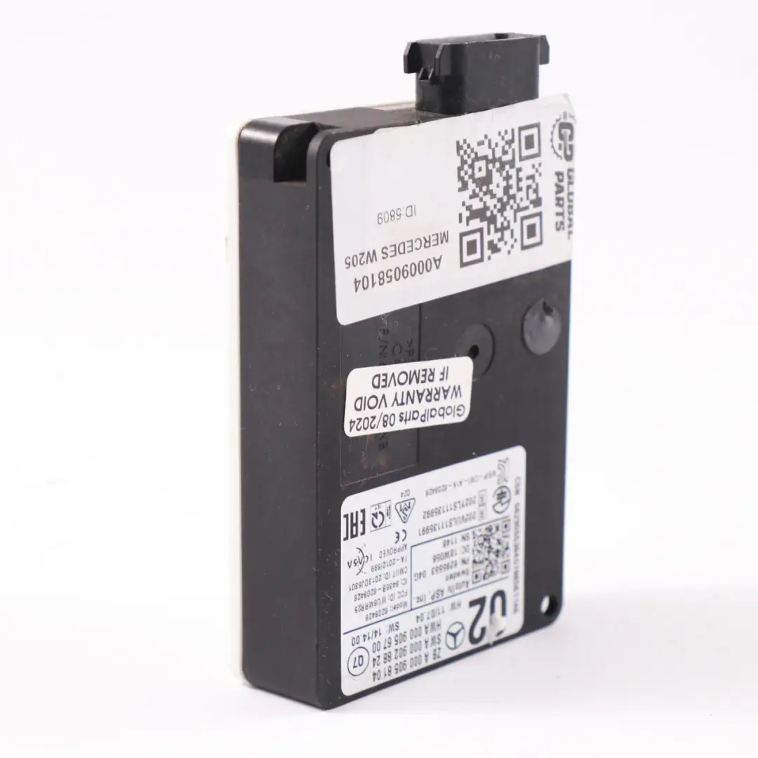  Unidad radar Mercedes W176 W205 C253 Sensor parachoques delantero - SKU A0009058104 - Número de pieza A0009058104