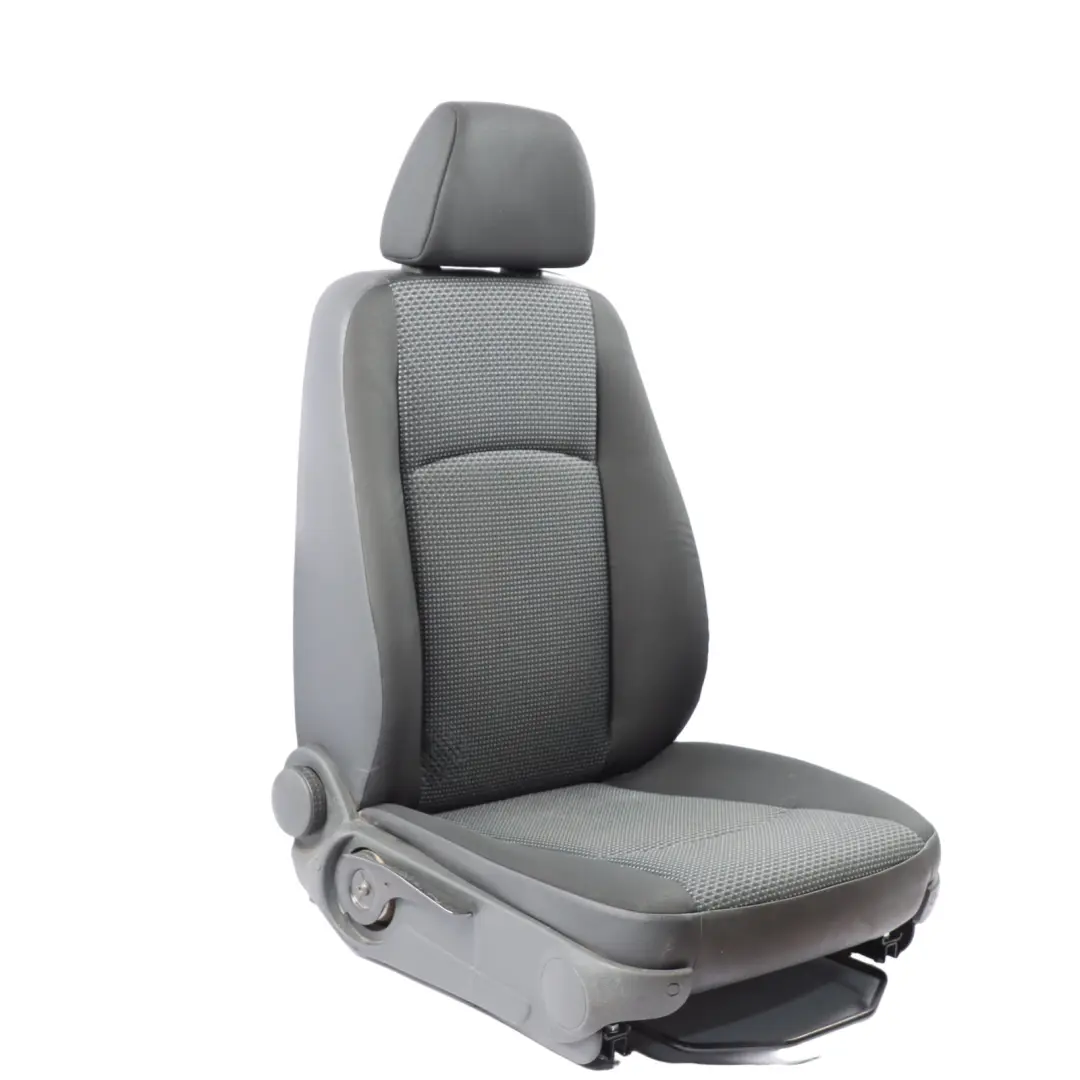 Front Right O/S Seat Cloth Fabric Lima Black to Mercedes Vito W639 with Part number A0009101702 Mercedes Vito W639 Front Right O/S Seat Cloth Fabric Lima Black - SKU A0009101702 - Part number A0009101702