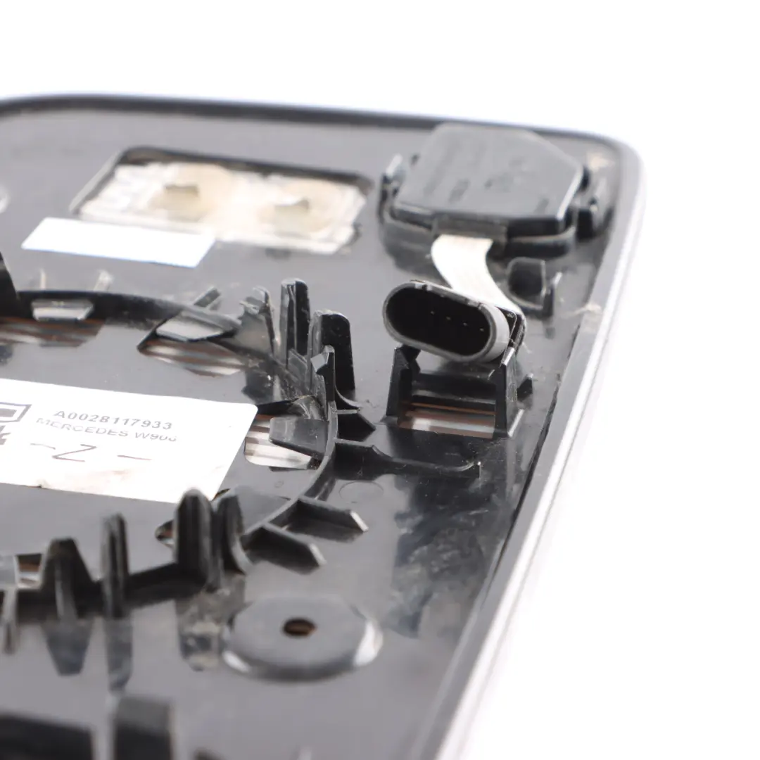 Upper Side Right O/S Mirror Door Heated Blind Spot to Mercedes W906 with Part number A0028117933 Mercedes W906 Upper Side Right O/S Mirror Door Heated Blind Spot - SKU A0028117933 - Part number A0028117933