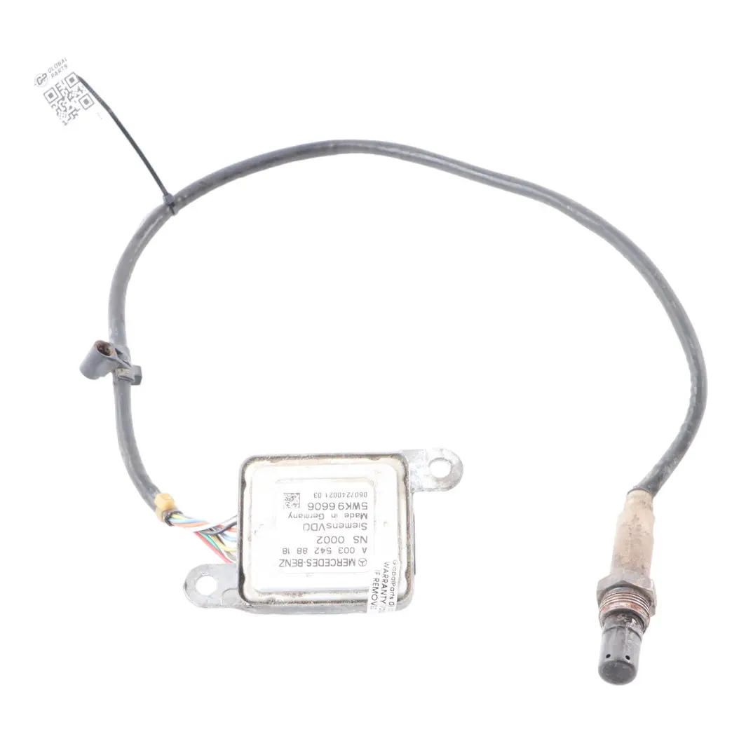 OM642 Front NOX Sensor L=615MM SiemensVDO to Mercedes W164 W211 W221 with Part number A0035428818 Mercedes W164 W211 W221 OM642 Front NOX Sensor L=615MM SiemensVDO - SKU A0035428818 - Part number A0035428818