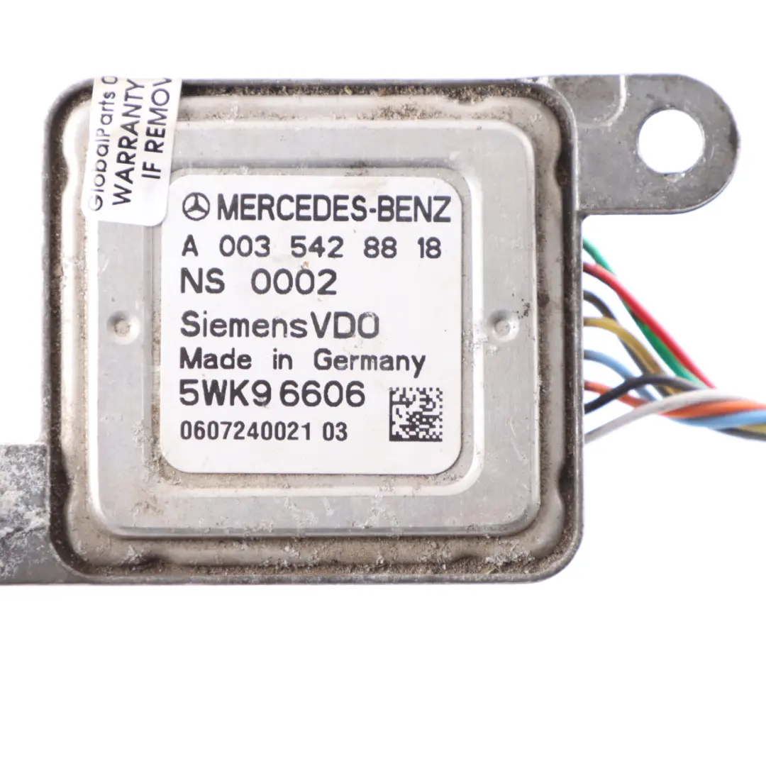 OM642 Sensor NOX Delantero L=615MM para Mercedes W164 W211 W221 con número de pieza A0035428818 Mercedes W164 W211 W221 OM642 Sensor NOX Delantero L=615MM - SKU A0035428818 - Número de pieza A0035428818