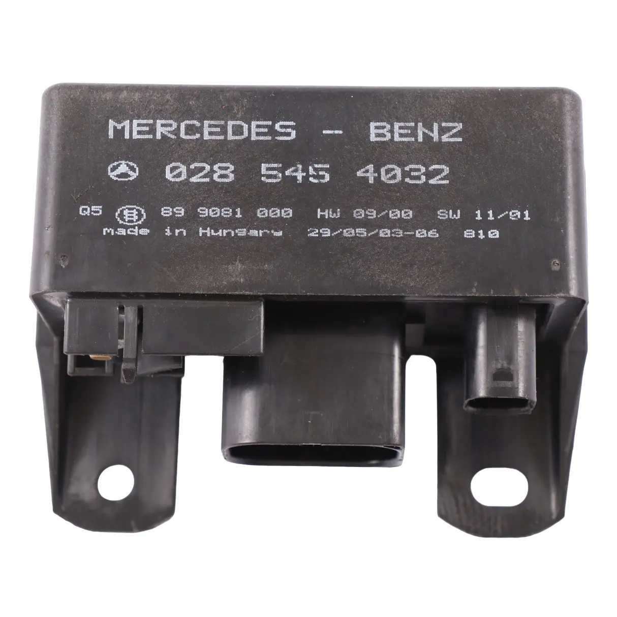 Mercedes W203 W210 W220 DIesel Modulo Relè Candelette A0285454032