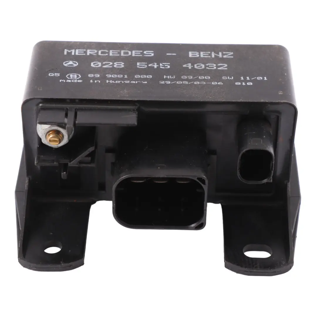 Mercedes W203 W210 W220 Unidad relé bujías incandescencia DIesel - SKU A0285454032 - Número de pieza A0285454032