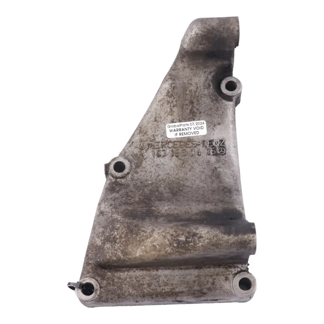 M103 Soporte Alternador Generador Soporte para Mercedes W124 con número de pieza A1031550435 Mercedes W124 M103 Soporte Alternador Generador Soporte - SKU A1031550435 - Número de pieza A1031550435