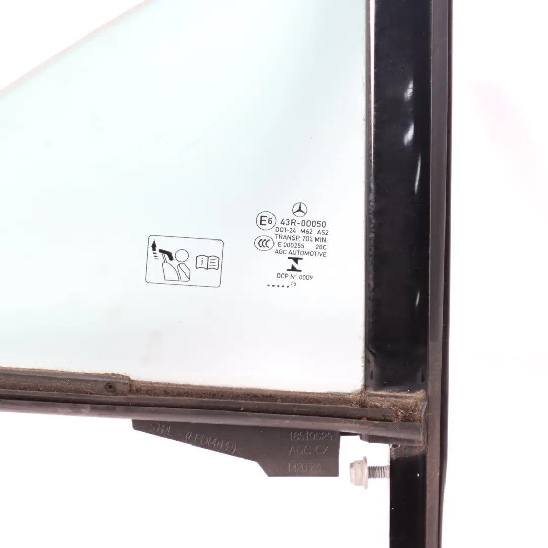 Glass Window Fixed Rear Door Right O/S AS2 to Mercedes CLA C117 Coupe with Part number A1177300218 Mercedes CLA C117 Coupe Glass Window Fixed Rear Door Right O/S AS2 - SKU A1177300218 - Part number A1177300218