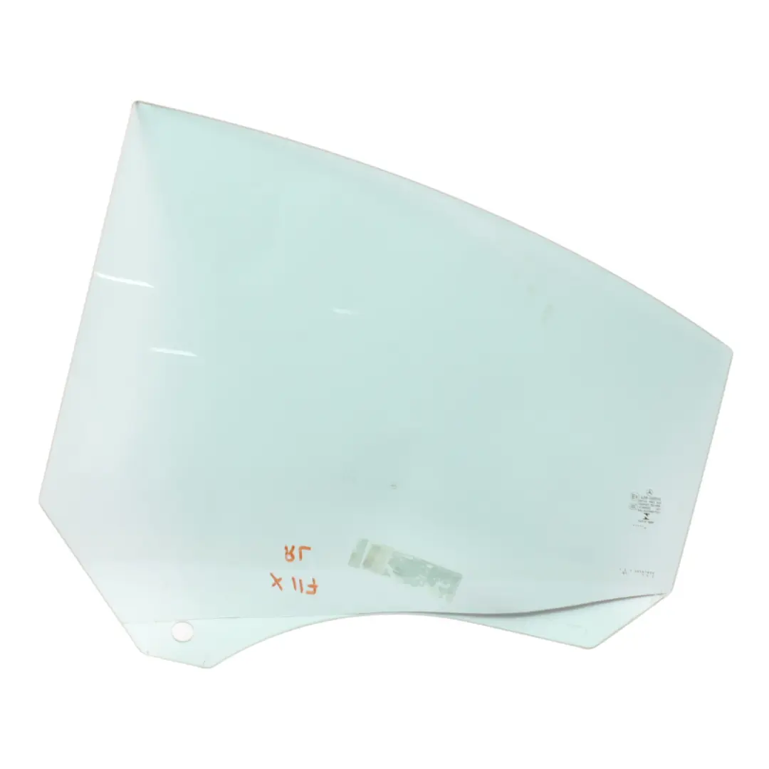 Mercedes C117 Rear Door Window Glass Glazing Left N/S Green AS2 - SKU A1177350110 - Part number A1177350110
