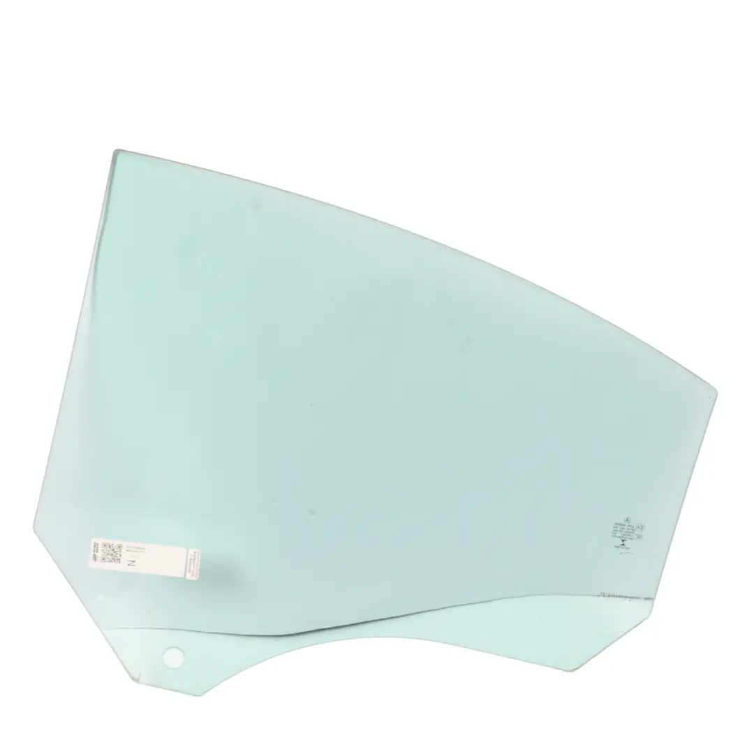 Mercedes C117 Hintere Tür Fenster Glas Verglasung Grün AS2 Rechts - SKU A1177350210 - Teilenummer A1177350210