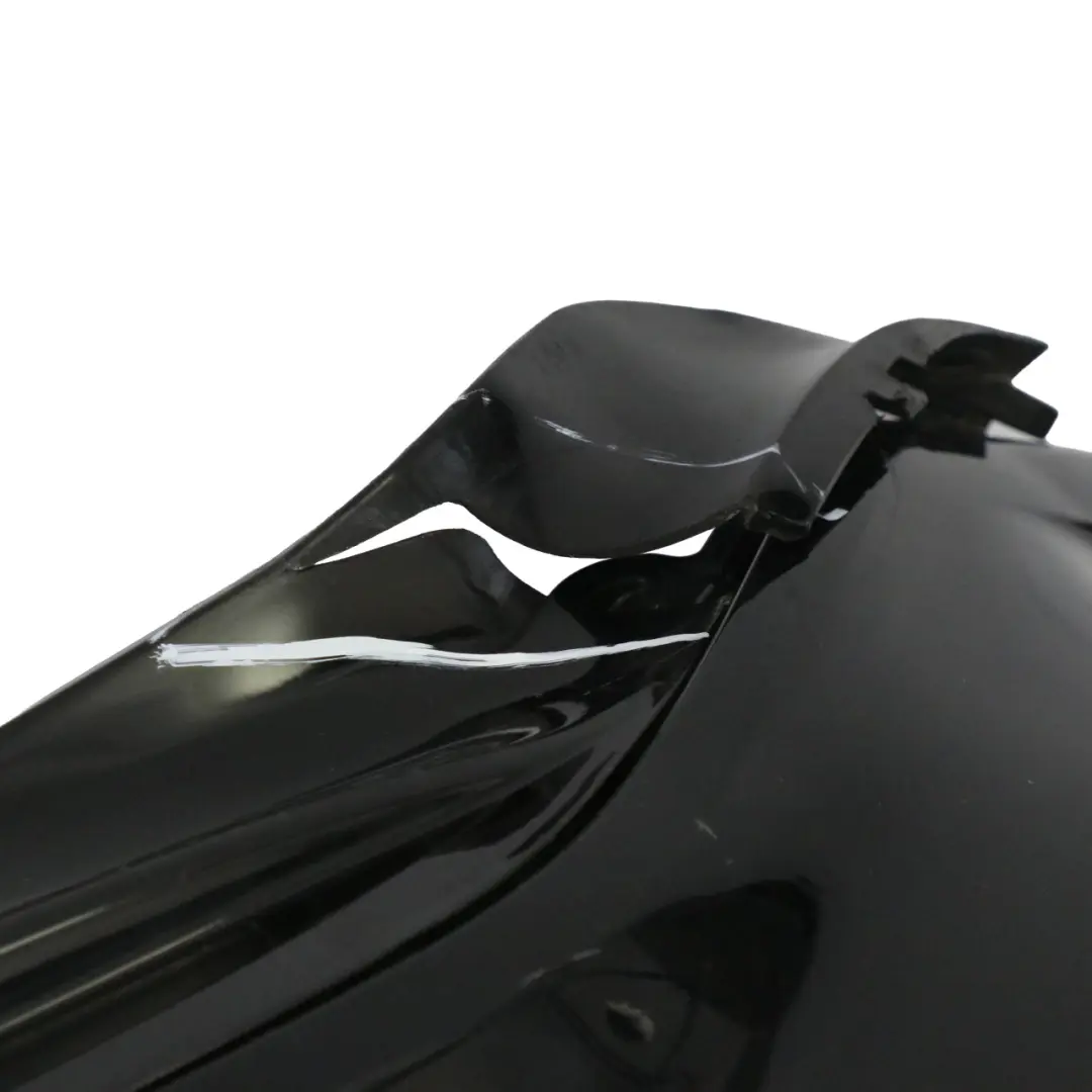 Mercedes C117 AMG Rear Bumper Trim Panel Cosmic Cosmos Black B13 - SKU A1178805040-KB - Part number A1178805040
