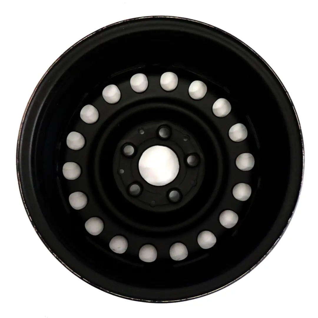 Mercedes W124 S124 Black Spare Wheel Rim Steel R15 6.5J - SKU A1244001002-2 - Part number A1244001002