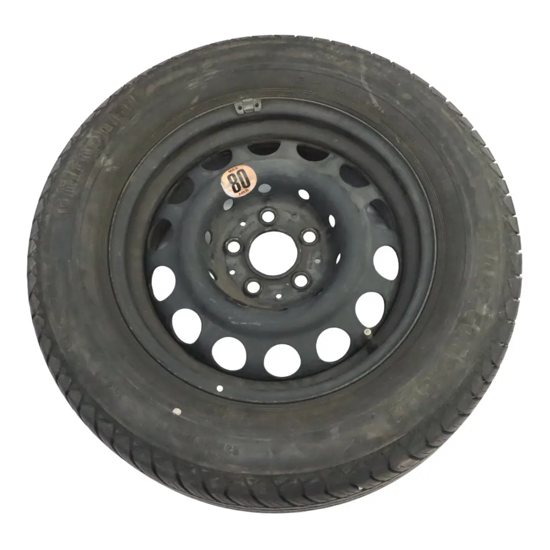 Rueda repuesto 16" Neumático Continental R16 235/60 para Mercedes C140 con número de pieza A1404000802 Mercedes C140 Rueda repuesto 16" Neumático Continental R16 235/60 - SKU A1404000802 - Número de pieza A1404000802