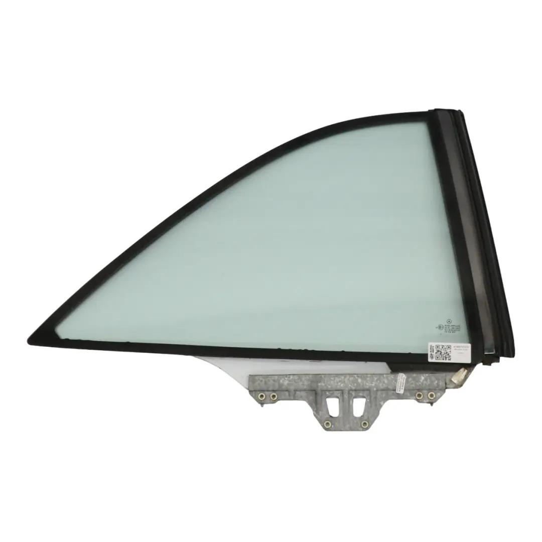 Window Glass Rear Right O/S Crank Window Quarter AS2 to Mercedes C140 with Part number A1406701210 Mercedes C140 Window Glass Rear Right O/S Crank Window Quarter AS2 - SKU A1406701210 - Part number A1406701210