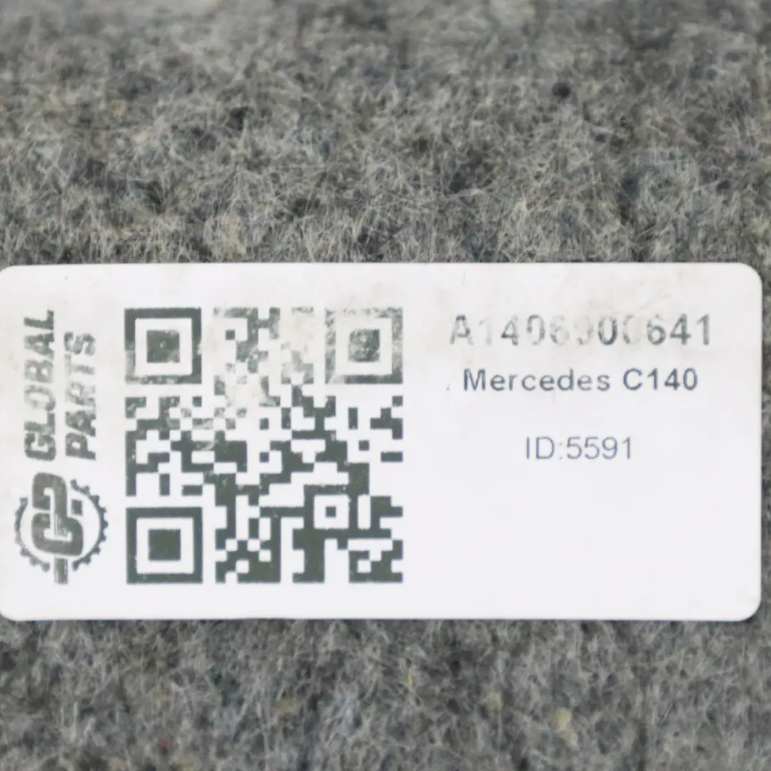 Mercedes C140 Heck Klappen Verkleidung Koffer Raum Innen Abdeckung - SKU A1406900641 - Teilenummer A1406900641