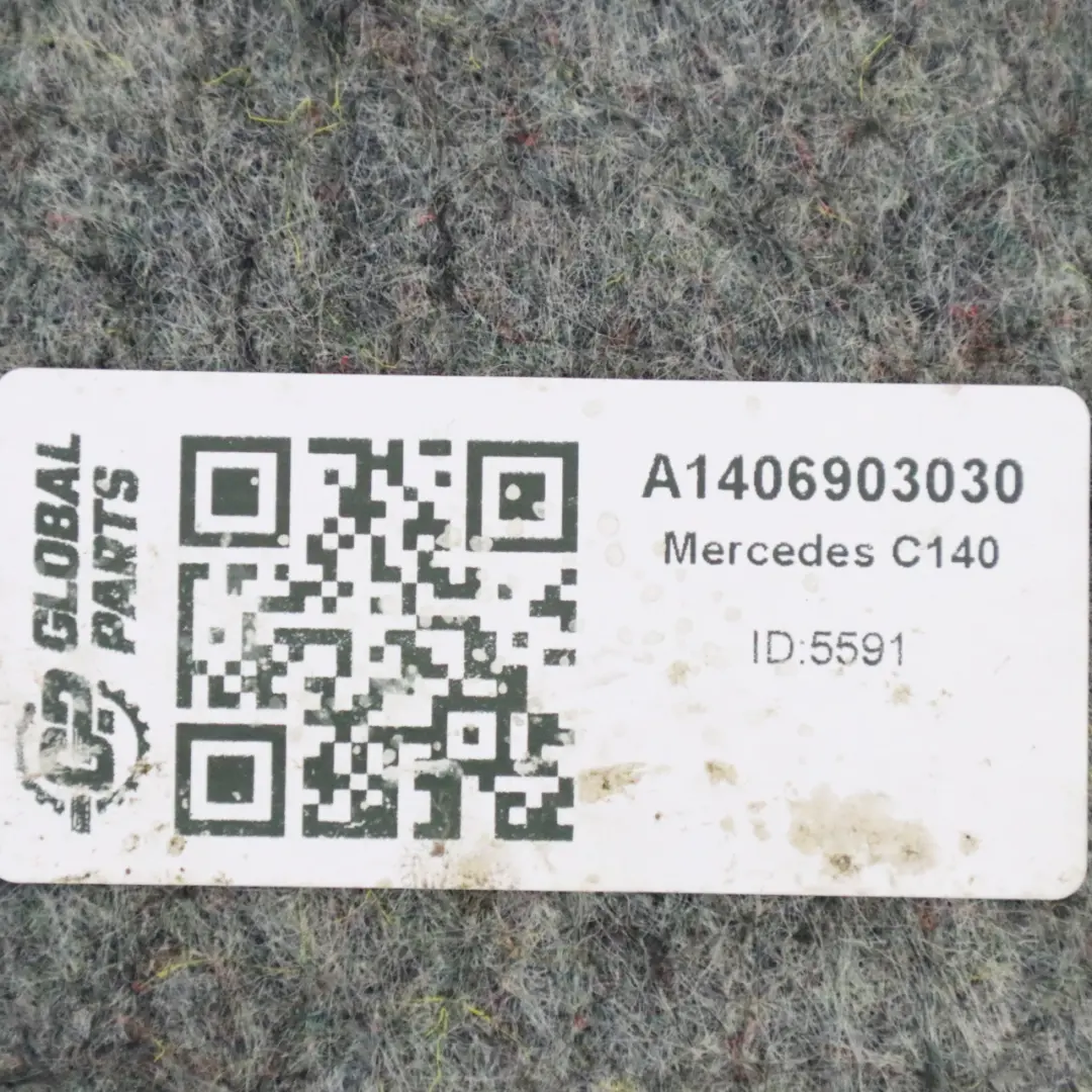 Mercedes C140 Koffer Raum Seitliche Verkleidung Splatte Abdeckung - SKU A1406903030 - Teilenummer A1406903030