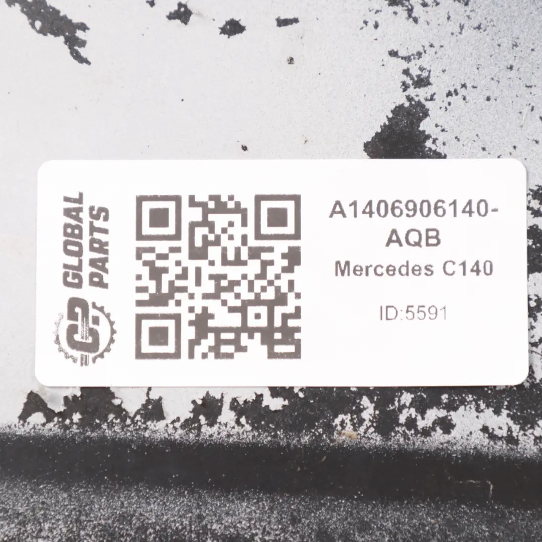 Mercedes C140 Embellecedor Exterior Lateral Delantero Izquierdo Aguamarina 341 - SKU A1406906140-AQB - Número de pieza A1406906140