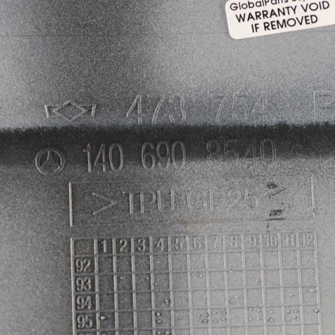 Parafango Copricerchio Posteriore Sinistro Blu Acquamarina 341 per Mercedes C140 con numero di parte A1406906540 Mercedes C140 Parafango Copricerchio Posteriore Sinistro Blu Acquamarina 341 - SKU A1406906540-AQB - Numero di parte A1406906540