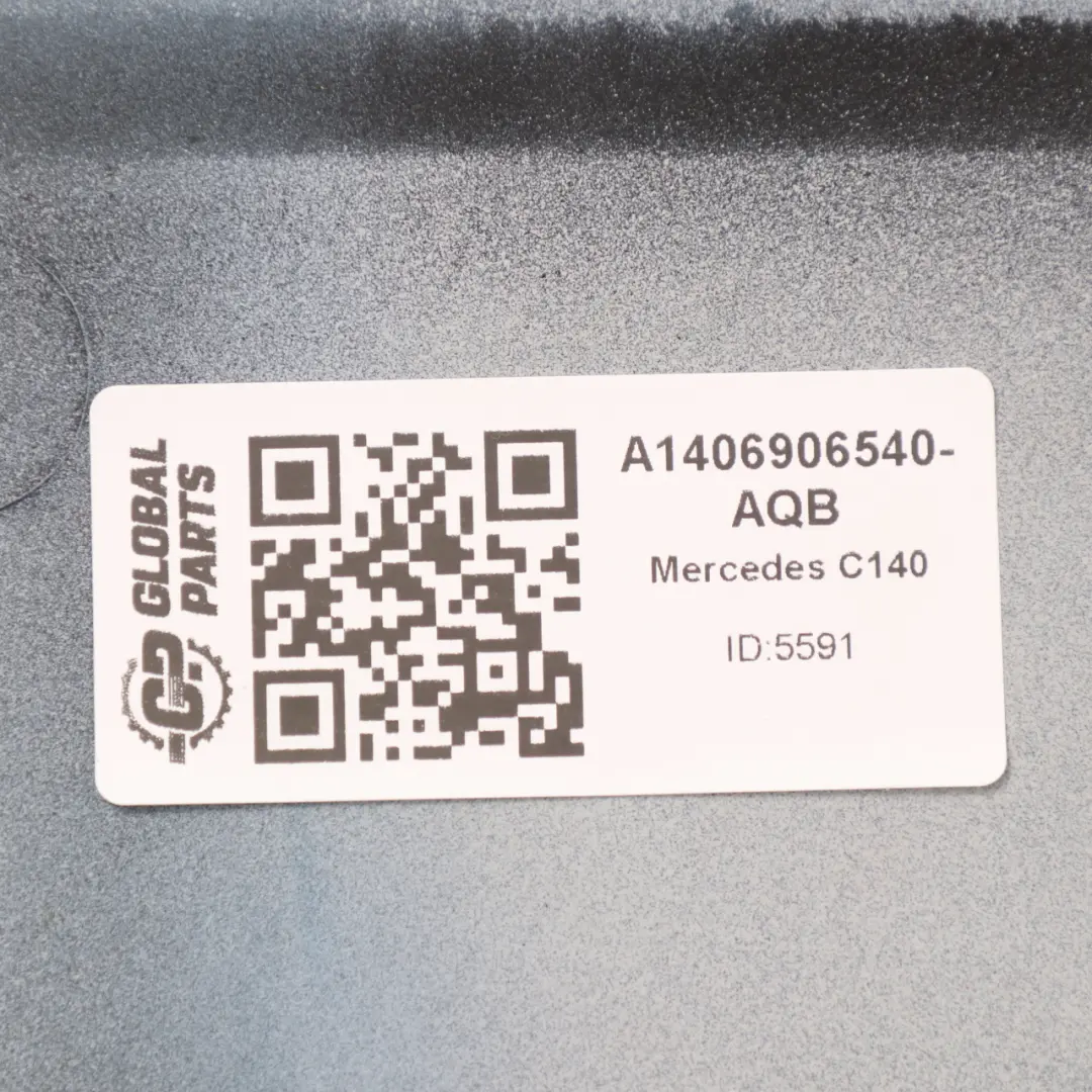 Parafango Copricerchio Posteriore Sinistro Blu Acquamarina 341 per Mercedes C140 con numero di parte A1406906540 Mercedes C140 Parafango Copricerchio Posteriore Sinistro Blu Acquamarina 341 - SKU A1406906540-AQB - Numero di parte A1406906540
