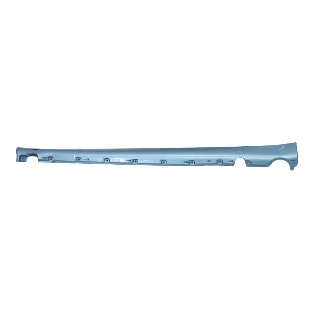 Side Skirt Right O/S Door Sill Cover Aquamarine Blue - 341 to Mercedes SL C140 with Part number A1406906840 Mercedes SL C140 Side Skirt Right O/S Door Sill Cover Aquamarine Blue - 341 - SKU A1406906840-AQB - Part number A1406906840