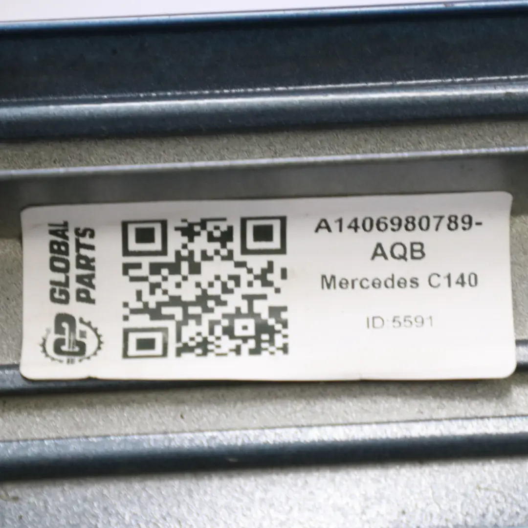 Mercedes C140 A-Pillar Column Trim Cover Front Left N/S Aquamarine Blue - 341 - SKU A1406980789-AQB - Part number A1406980789