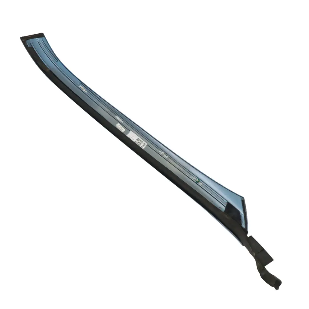 A-Pillar Column Trim Cover Front Right O/S Aquamarine Blue - 341 to Mercedes C140 with Part number A1406980889 Mercedes C140 A-Pillar Column Trim Cover Front Right O/S Aquamarine Blue - 341 - SKU A1406980889-AQB - Part number A1406980889