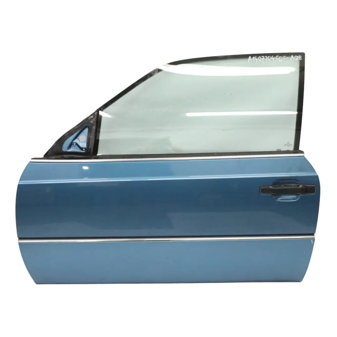 Mercedes CL C140 Door Front Left N/S Aquamarine Blue Metallic - 341 - SKU A1407204505-AQB - Part number A1407204505