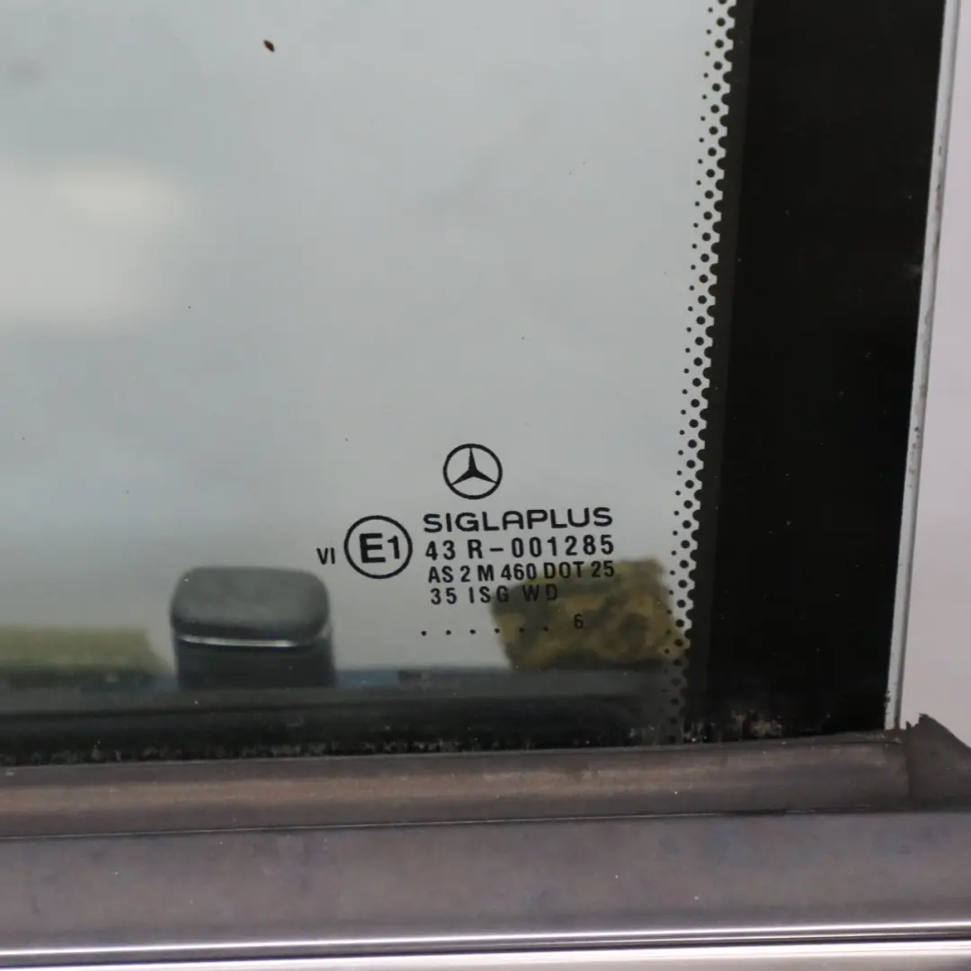 Mercedes C140 Puerta Delantera Izquierda Azul Aguamarina Metalizado - 341 - SKU A1407204505-AQB - Número de pieza A1407204505