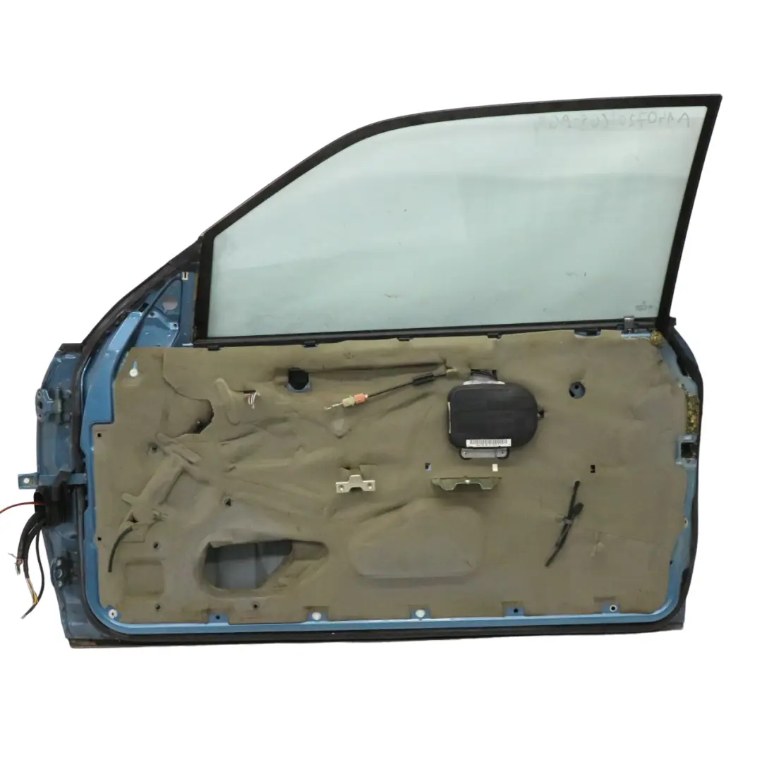 Drzwi Prawe Przednie Aquamarine Blue Niebieski Metalik 341 do Mercedes CL C140 o numerze A1407204605 Mercedes CL C140 Drzwi Prawe Przednie Aquamarine Blue Niebieski Metalik 341 - SKU A1407204605-AQB - Numer Części A1407204605