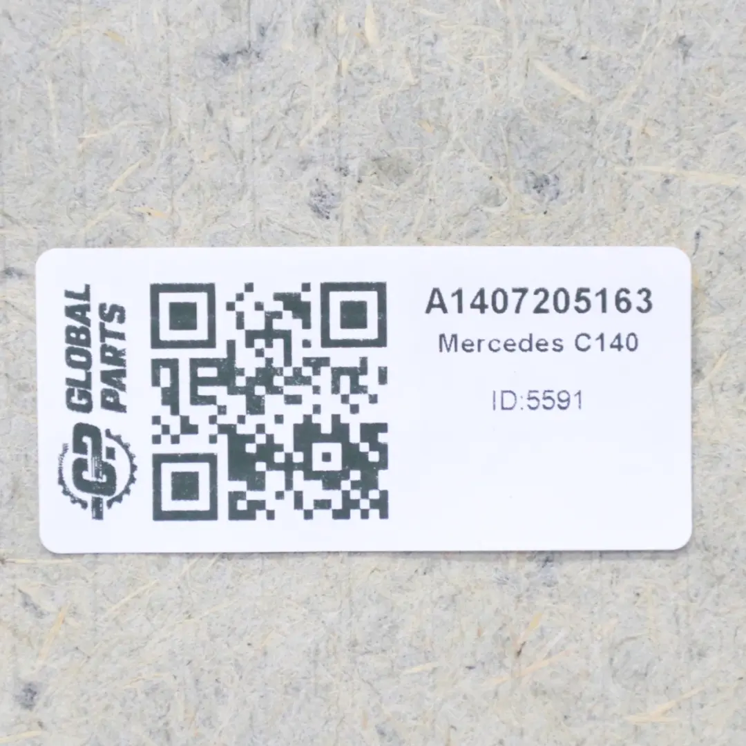 Tarjeta de puerta delantera izquierda Tapa del panel para Mercedes C140 con número de pieza A1407205163 Mercedes C140 Tarjeta de puerta delantera izquierda Tapa del panel - SKU A1407205163 - Número de pieza A1407205163