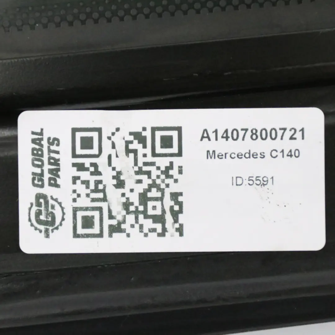 Mercedes C140 Techo corredizo panorámico Ventana de techo vidrio - SKU A1407800721 - Número de pieza A1407800721
