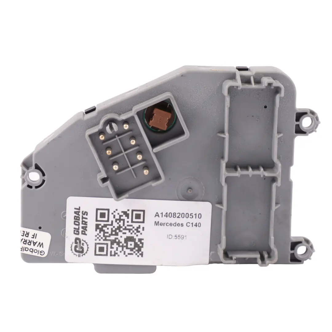 Interruptor de Ajuste Delantero Izquierdo Memoria para Mercedes C140 con número de pieza A1408200510 Mercedes C140 Interruptor de Ajuste Delantero Izquierdo Memoria - SKU A1408200510 - Número de pieza A1408200510