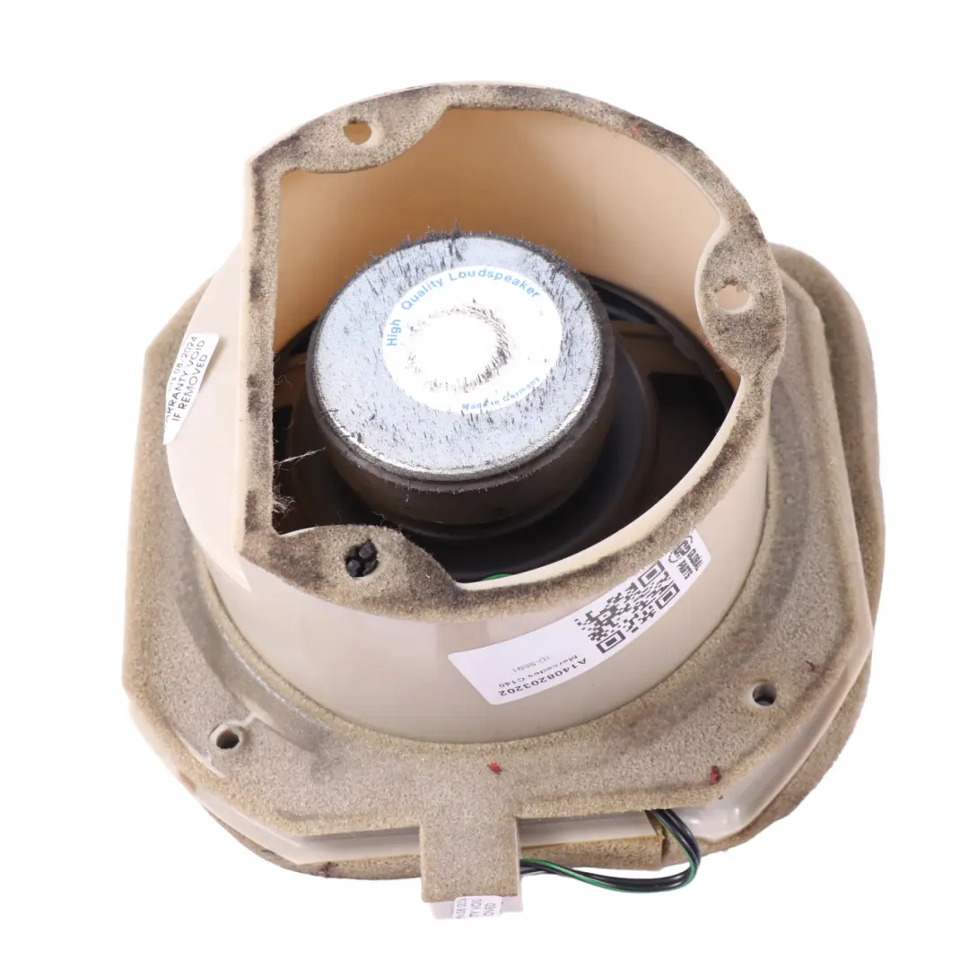 Haut-parleur de la tablette arrière du coffre pour Mercedes W140 à propos du numéro de pièce A1408203202 Mercedes W140 Haut-parleur de la tablette arrière du coffre - SKU A1408203202 - Numéro de pièce A1408203202