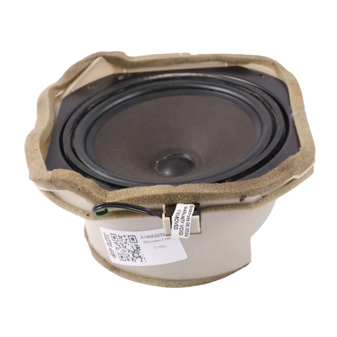 Haut-parleur de la tablette arrière du coffre pour Mercedes W140 à propos du numéro de pièce A1408203202 Mercedes W140 Haut-parleur de la tablette arrière du coffre - SKU A1408203202 - Numéro de pièce A1408203202