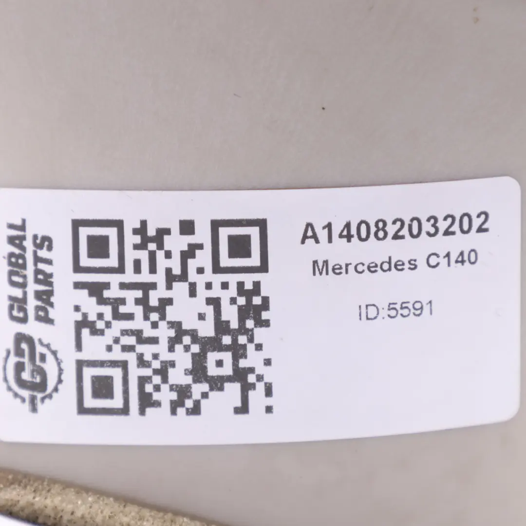 Parcela Estante Altavoz Trasero Maletero para Mercedes W140 con número de pieza A1408203202 Mercedes W140 Parcela Estante Altavoz Trasero Maletero - SKU A1408203202 - Número de pieza A1408203202