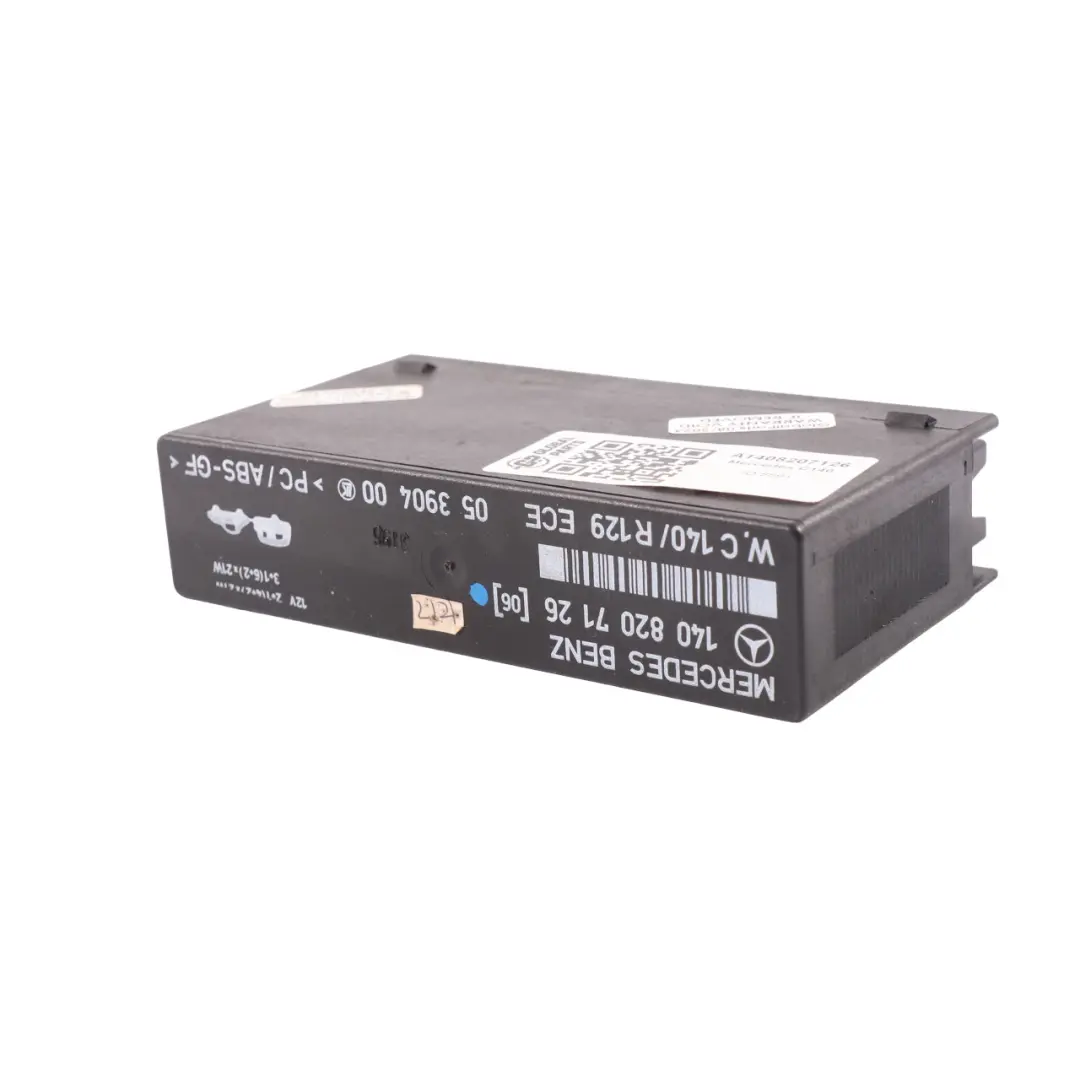 controllo relè rimorchio lampeggiatore emergenza per Mercedes C140 con numero di parte A1408207126 Mercedes C140 controllo relè rimorchio lampeggiatore emergenza - SKU A1408207126 - Numero di parte A1408207126
