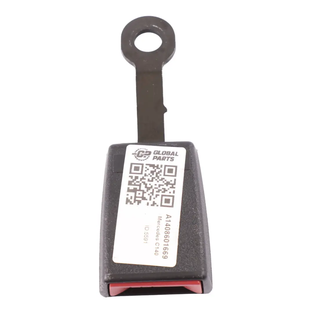Mercedes C140 Sicher Heitsgurt Schloss Verriegelung Hinten Schwarz - SKU A1408601669 - Teilenummer A1408601669