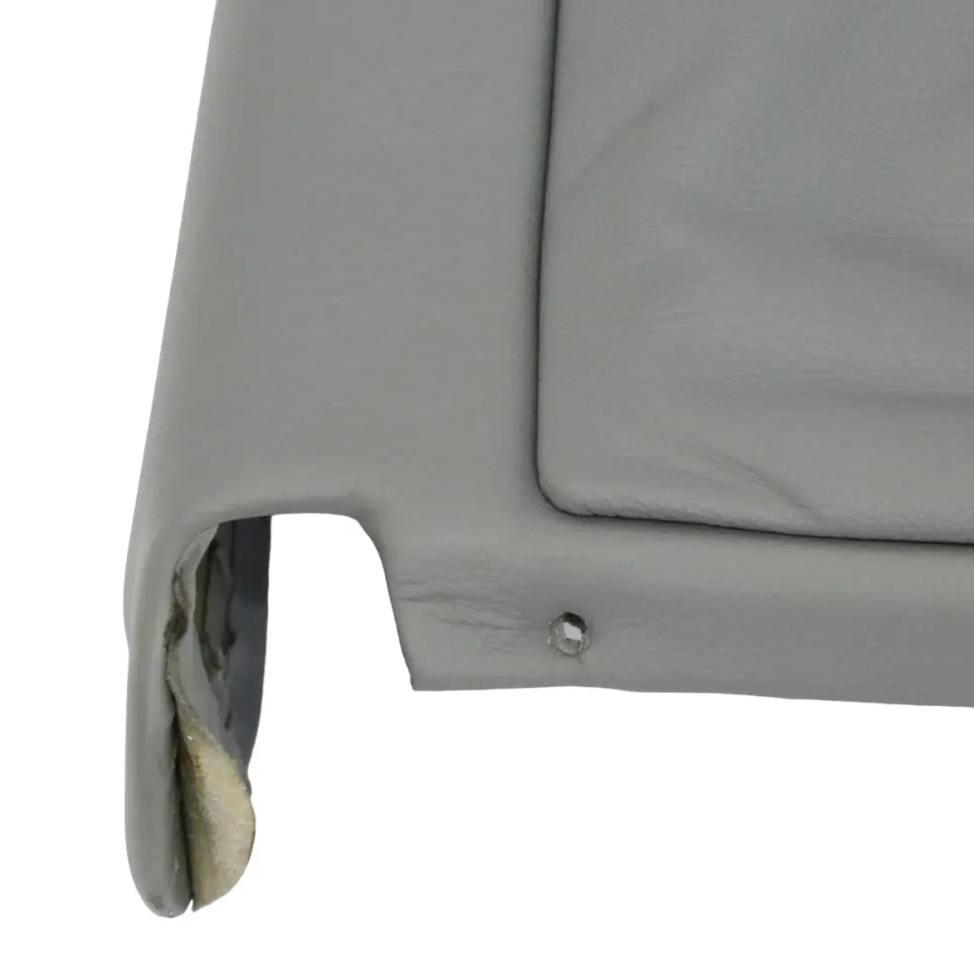 Mercedes C140 Vordere Rückenlehne Sitz Abdeckung Panel Nappa Grau - SKU A1409100939 - Teilenummer A1409100939