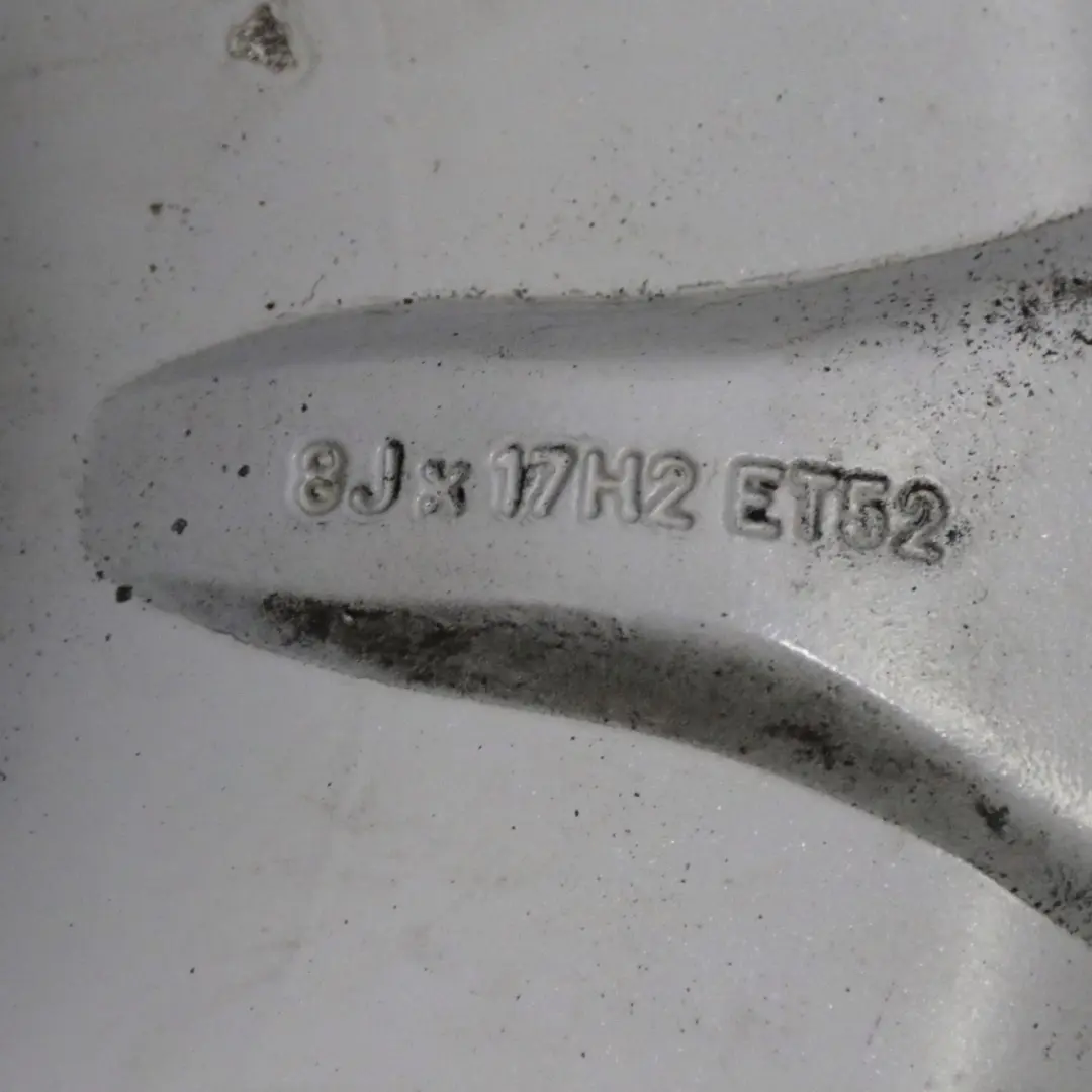 Alloy Wheel Rim 17" 8J ET:52 to Mercedes ML W163 Silver with Part number A1634012602 Mercedes ML W163 Silver Alloy Wheel Rim 17" 8J ET:52 - SKU A1634012602-2 - Part number A1634012602