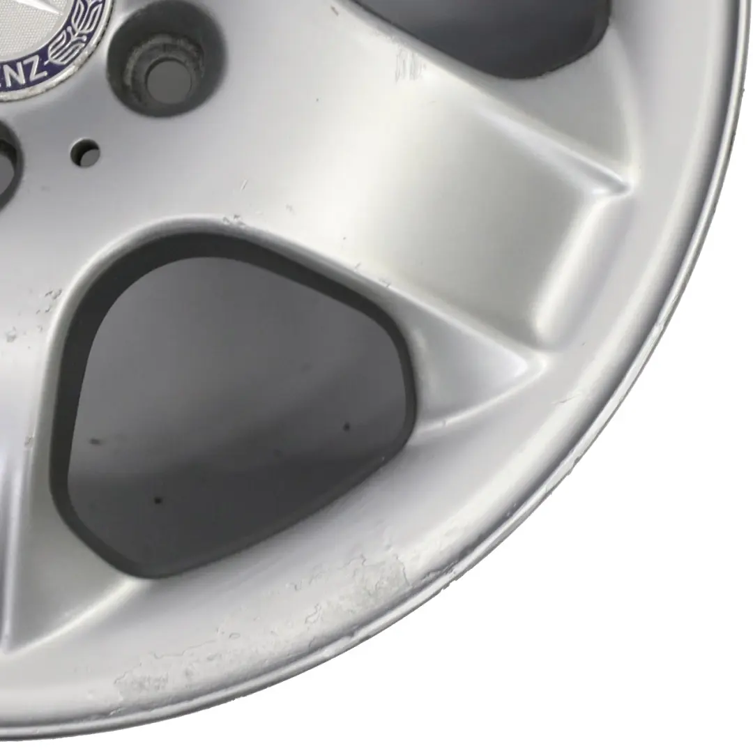  Llanta de aleación plateada Mercedes ML W163 17" 8J ET:52 - SKU A1634012602-2 - Número de pieza A1634012602