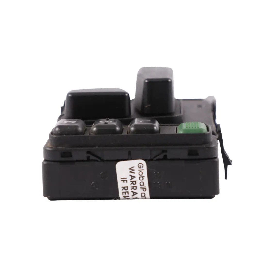 Switch Adjustment Memory Front Right O/S to Mercedes ML W163 Seat with Part number A1638202310 Mercedes ML W163 Seat Switch Adjustment Memory Front Right O/S - SKU A1638202310 - Part number A1638202310