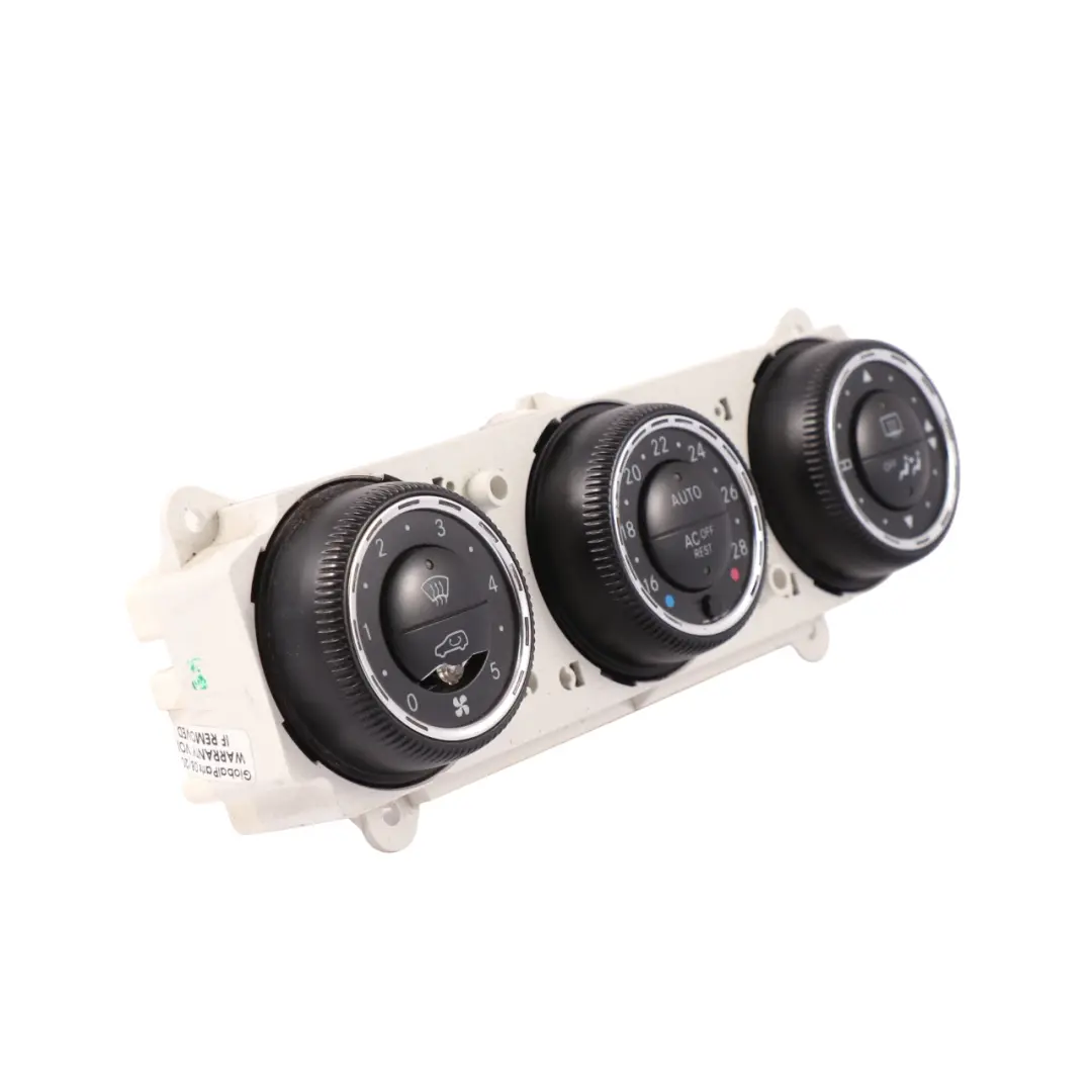 Mercedes W163 Chauffage Climatisation Panneau de Commutation - SKU A1638204989-1 - Numéro de pièce A1638204989