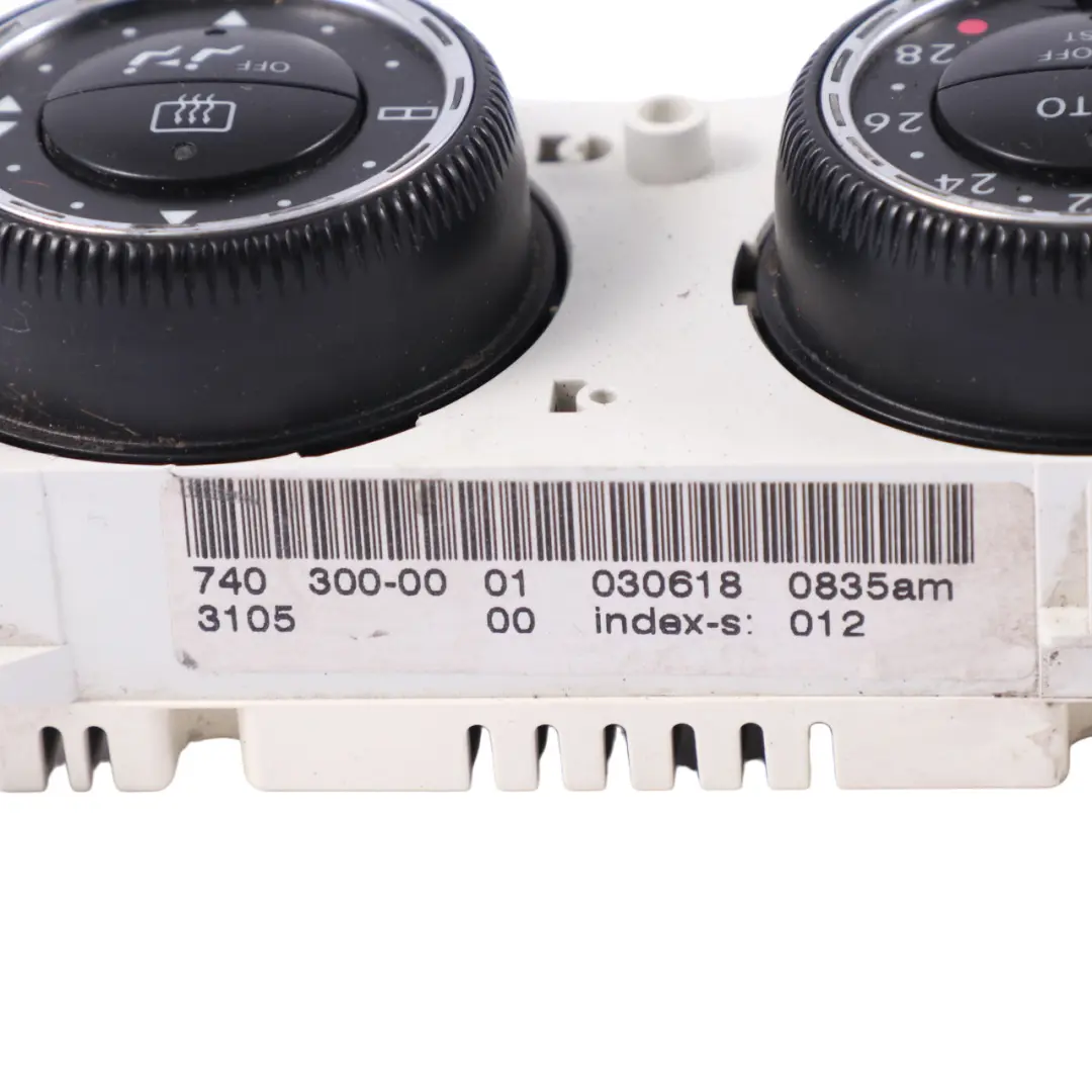 Mercedes W163 Chauffage Climatisation Panneau de Commutation - SKU A1638204989-1 - Numéro de pièce A1638204989
