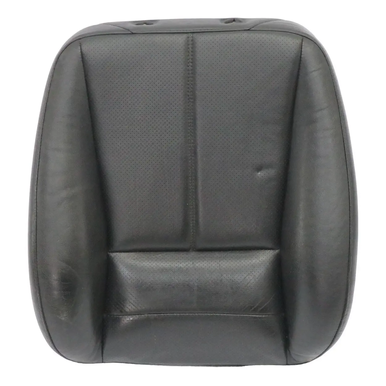 Mercedes W163 Seat Backrest Cover Front Left N/S Heated Black Leather