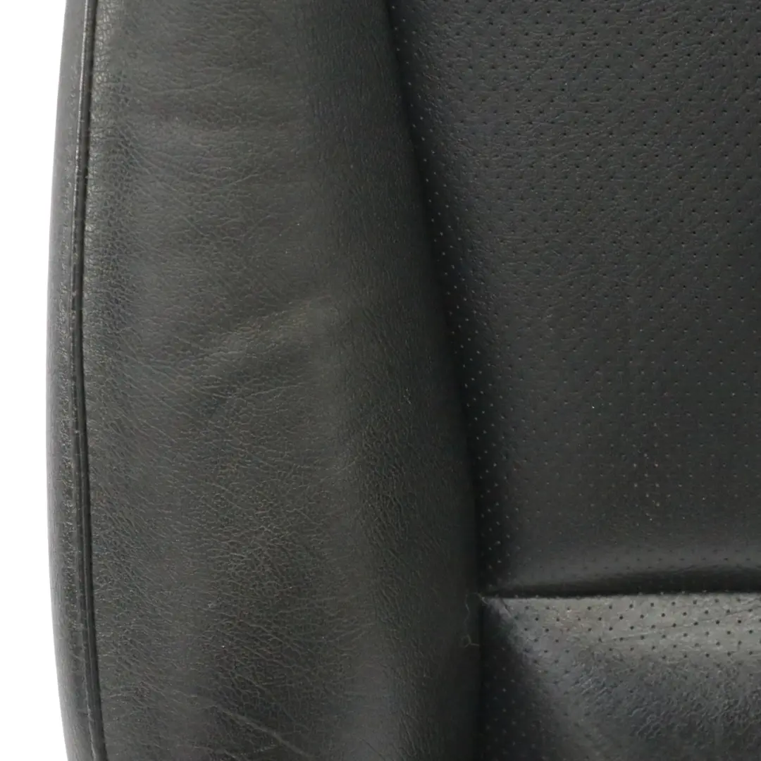 Mercedes W163 Seat Backrest Cover Front Left N/S Heated Black Leather - SKU A1639101547 - Part number A1639101547