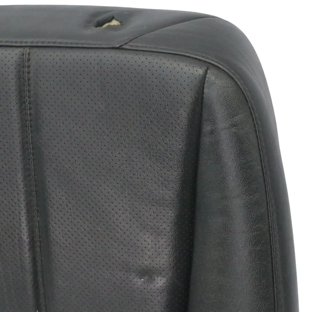 Mercedes W163 Seat Backrest Cover Front Left N/S Heated Black Leather - SKU A1639101547 - Part number A1639101547