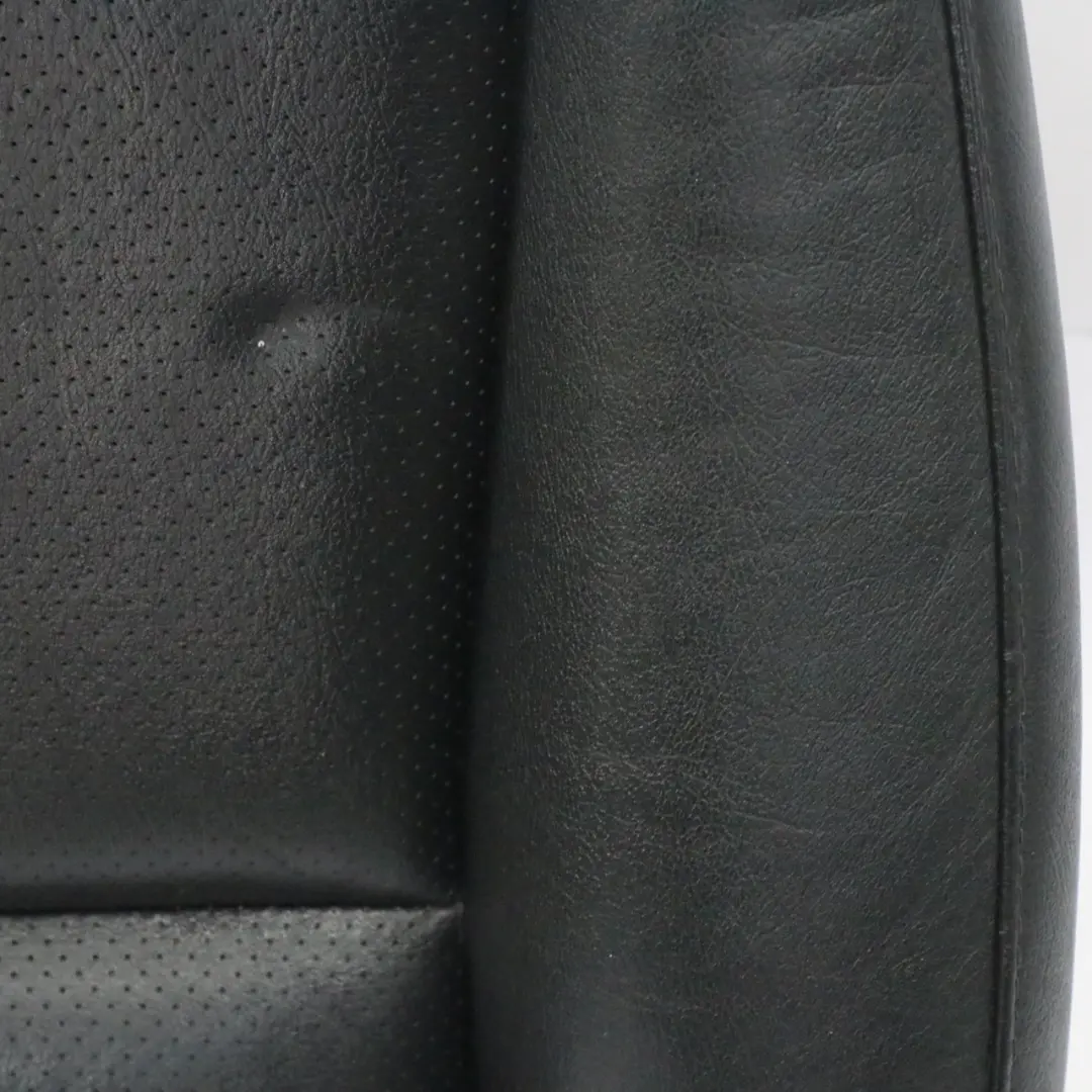 Mercedes W163 Seat Backrest Cover Front Left N/S Heated Black Leather - SKU A1639101547 - Part number A1639101547