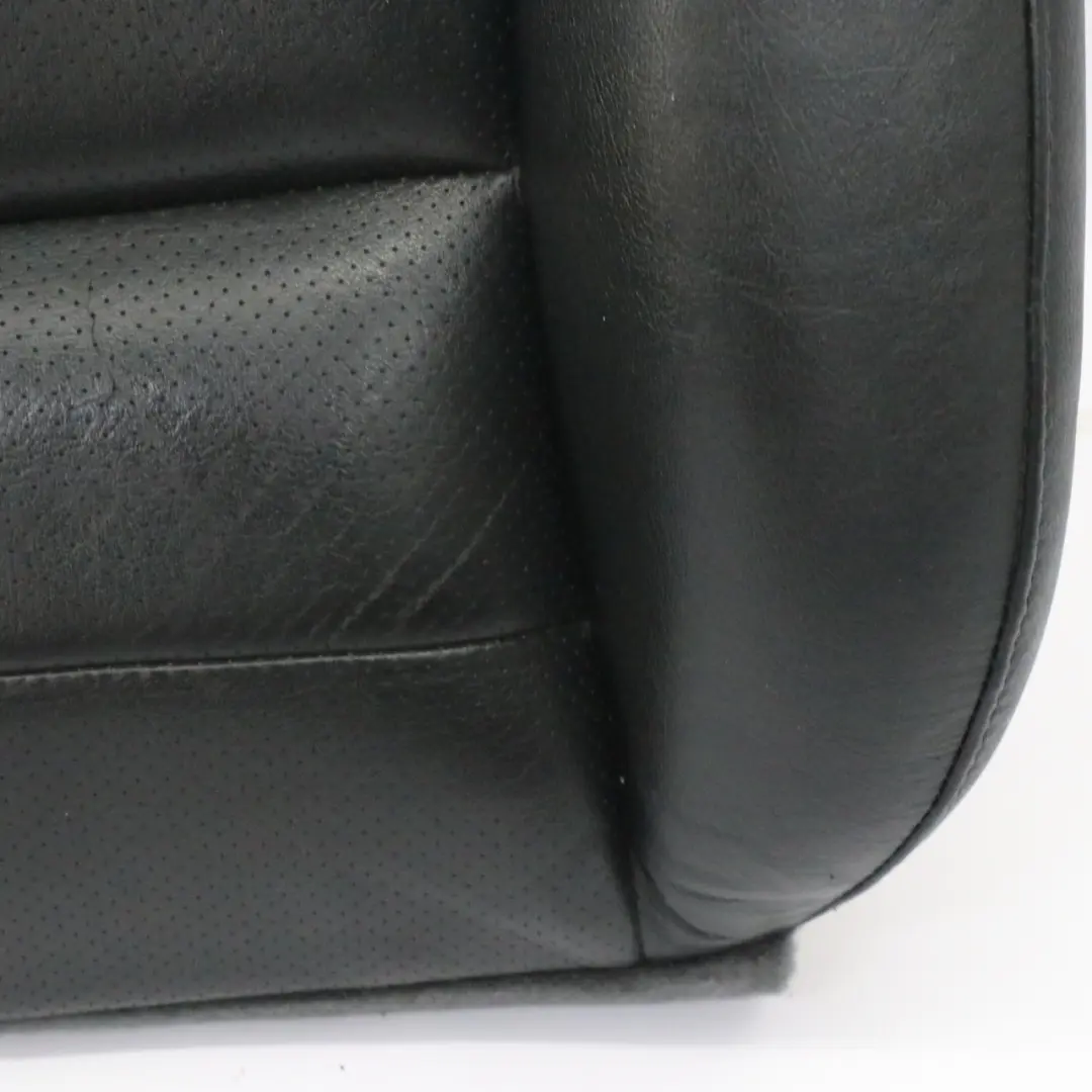 Mercedes W163 Seat Backrest Cover Front Left N/S Heated Black Leather - SKU A1639101547 - Part number A1639101547