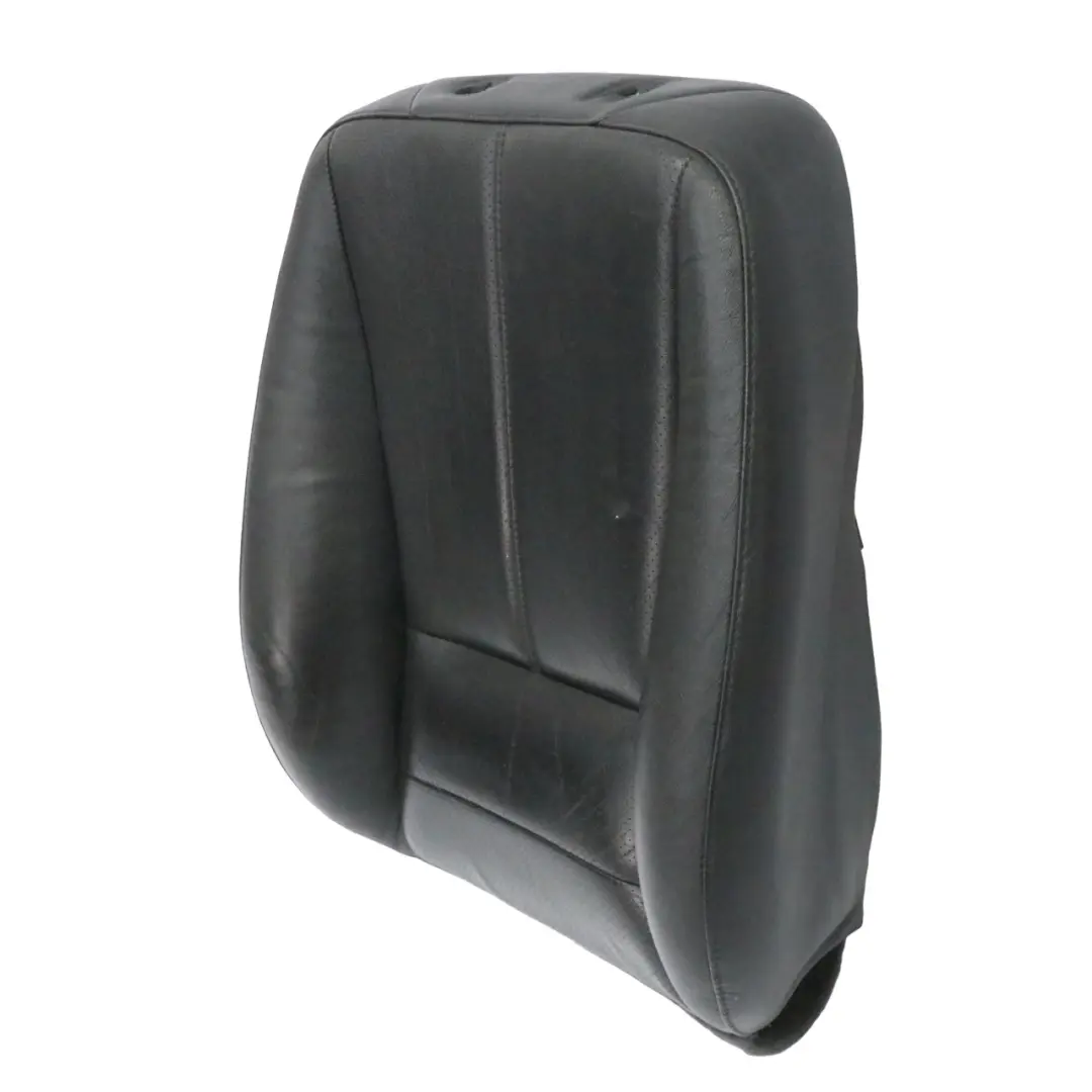 Mercedes W163 Seat Backrest Cover Front Left N/S Heated Black Leather - SKU A1639101547 - Part number A1639101547