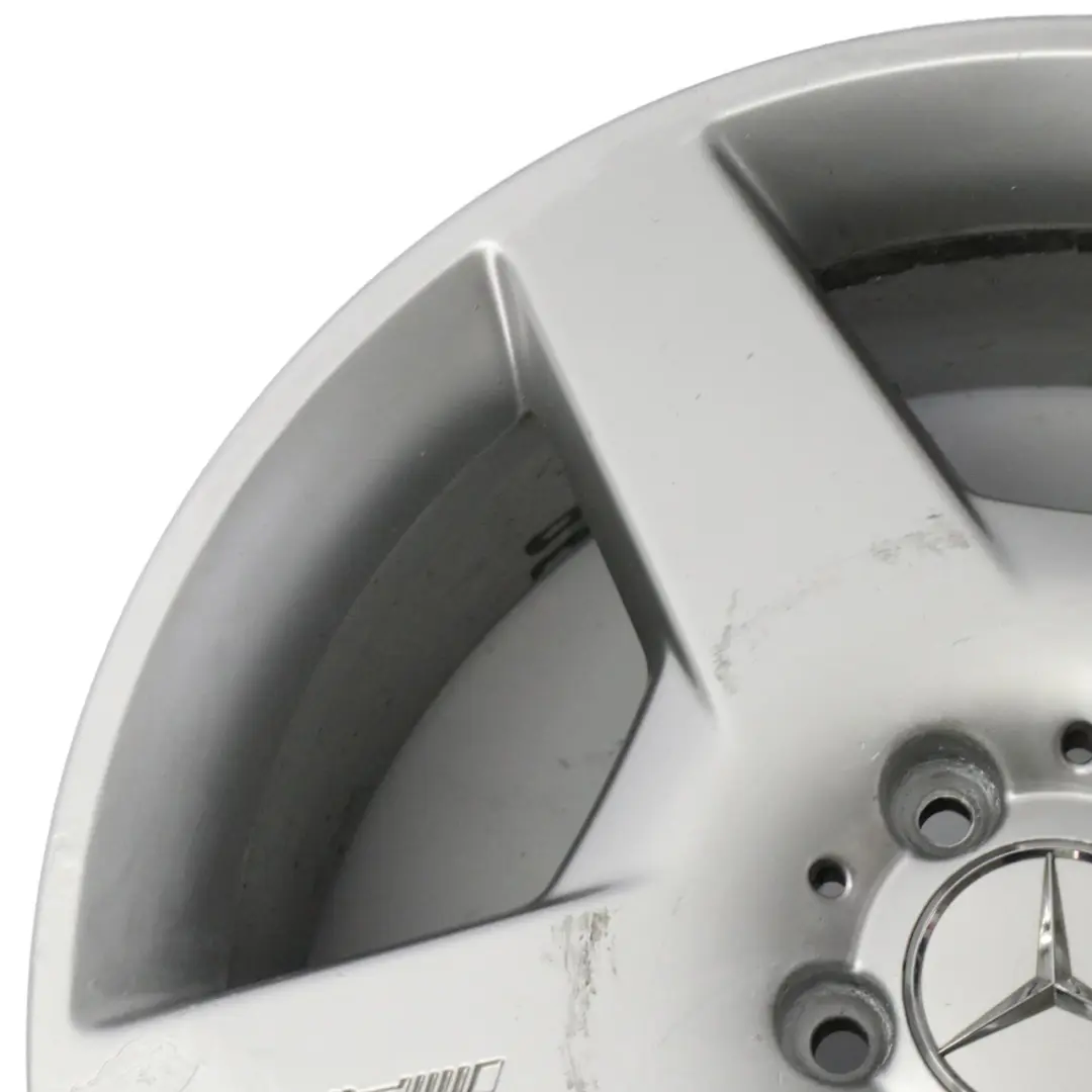 Argento Cerchio in lega 8,5J 19" ET:58 5 Raggi per Mercedes W164 X164 con numero di parte A1644011802 Mercedes W164 X164 Argento Cerchio in lega 8,5J 19" ET:58 5 Raggi - SKU A1644011802-1 - Numero di parte A1644011802